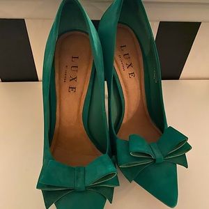 Emerald Green Pumps